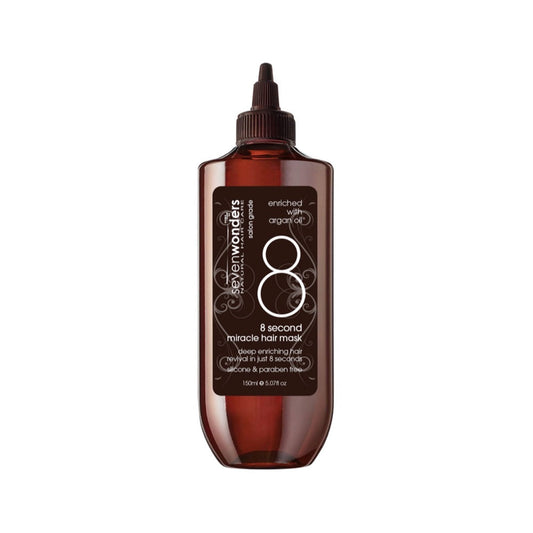 Seven wonders Seven Wonders Natural Hair Care 8 Second Miracle Hair Mask Enriched with Argan Oil 150ml