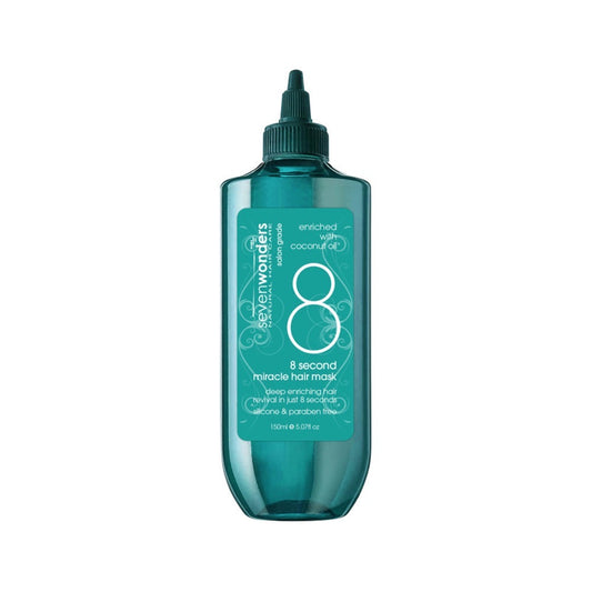 Seven wonders Seven Wonders Natural Hair Care 8 Second Miracle Hair Mask Enriched with Coconut Oil 150ml