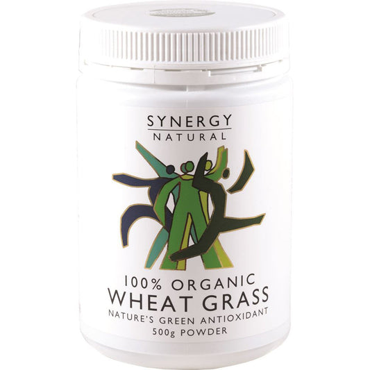 Synergy Natural Synergy Natural Organic Wheat Grass Powder 500g