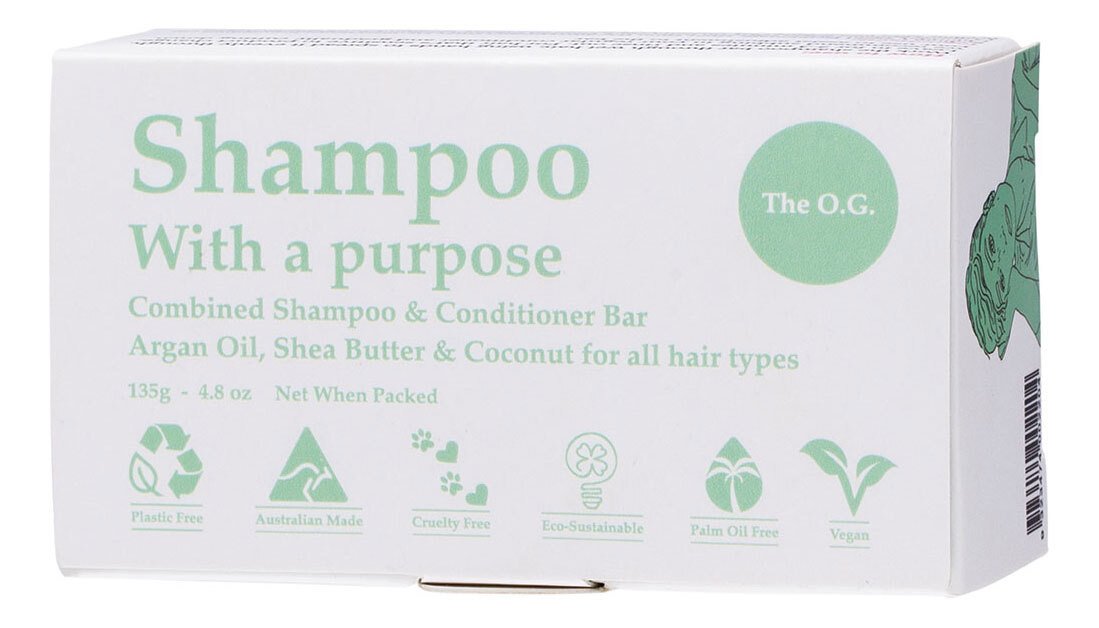 Shampoo with purpose Shampoo With A Purpose Shampoo & Conditioner Bar The O.G. 135g