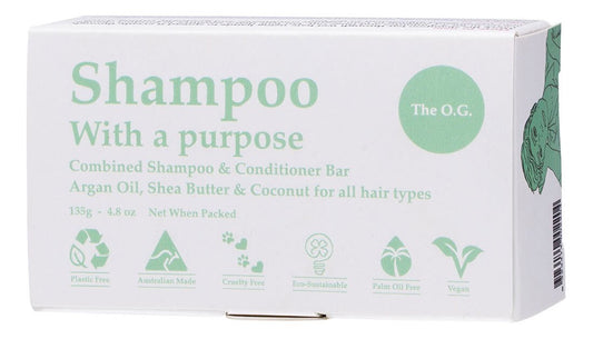 Shampoo with purpose Shampoo With A Purpose Shampoo & Conditioner Bar The O.G. 135g