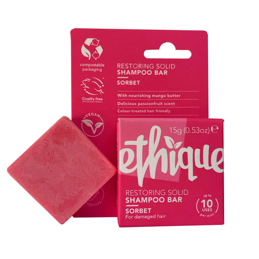 Ethique Ethique Bar Shampoo Restoring Solid Sorbet (For Balanced Hair) 15g  SELL THROUGH