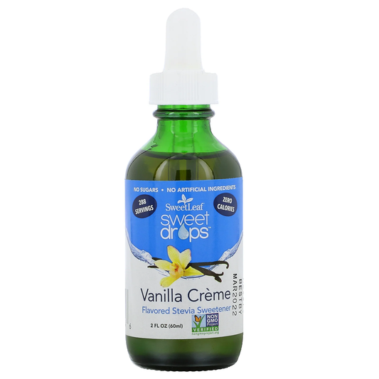 Sweet Leaf SweetLeaf Sweet Drops Stevia Liquid Vanilla Creme 60ml