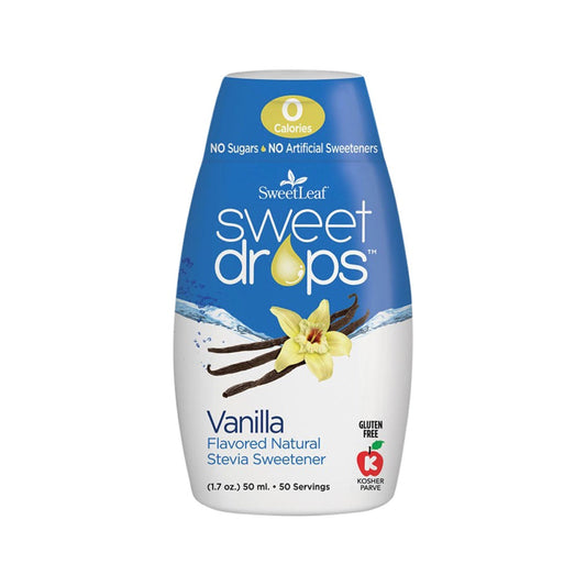 Sweet Leaf SweetLeaf Sweet Drops Stevia Liquid Vanilla Creme Squeeze Pack 50ml