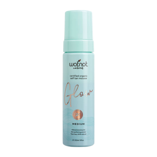Wotnot Naturals Wotnot Naturals Glow Certified Organic Tan Mousse Medium 150ml