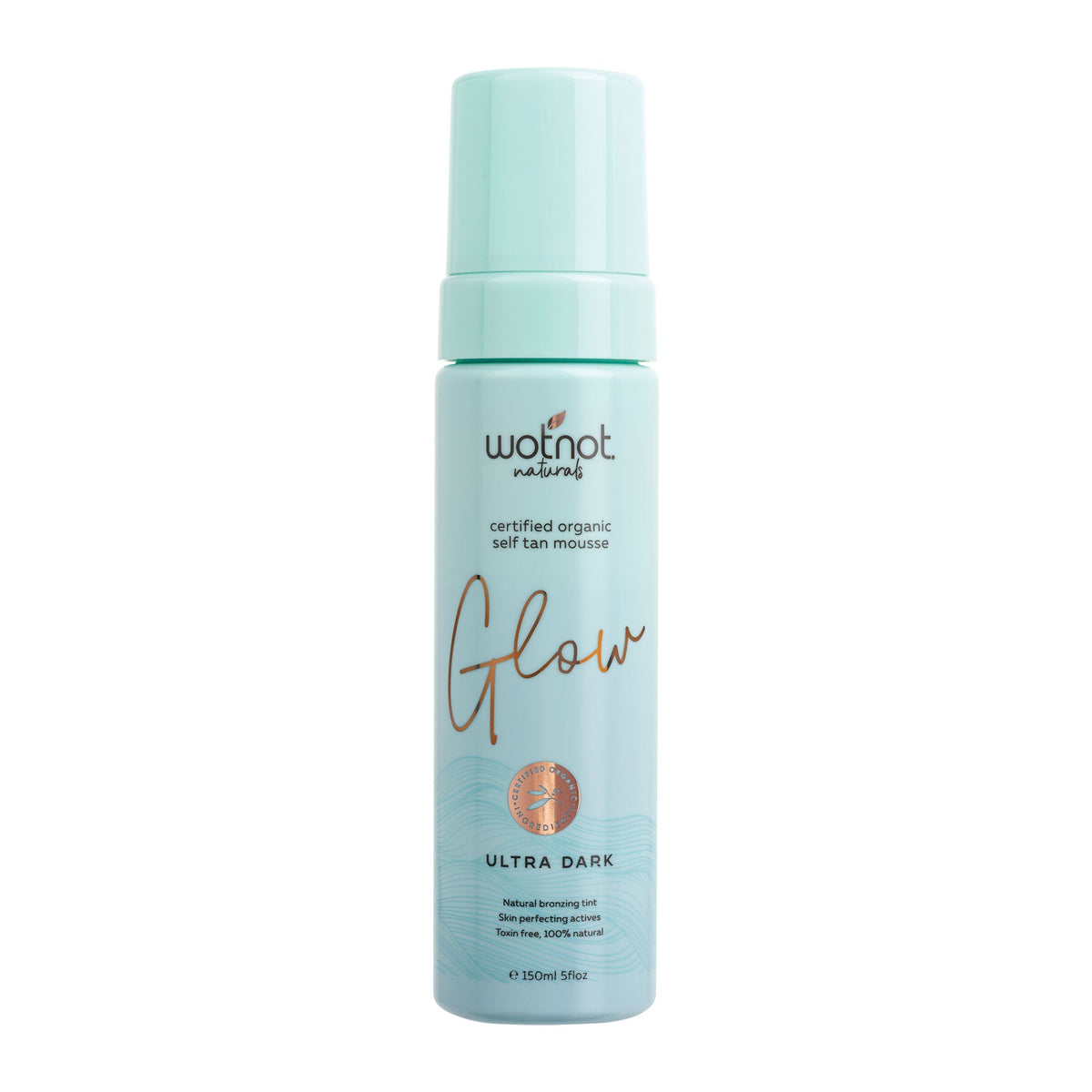 Wotnot Naturals Wotnot Naturals Glow Certified Organic Tan Mousse Ultra Dark 150ml