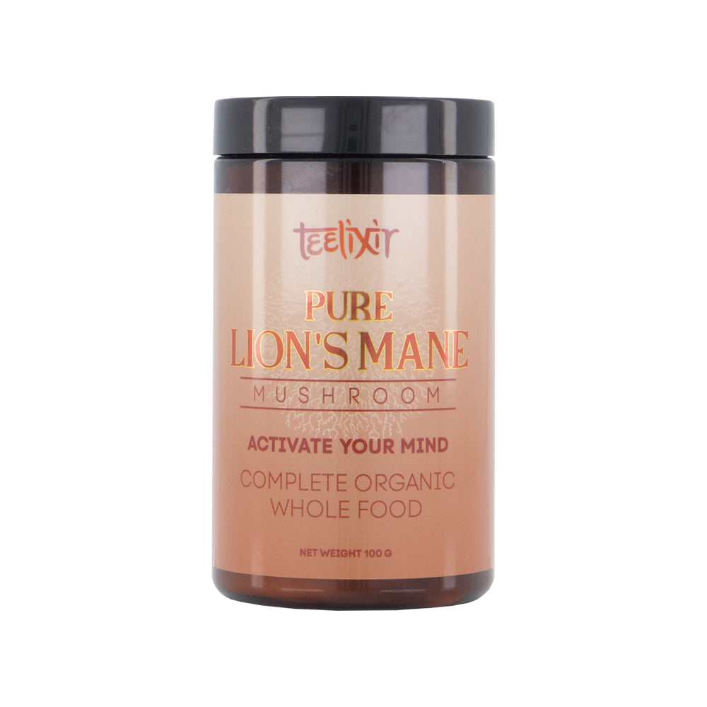 Teelixir Teelixir Organic Pure Lions Mane Mushroom 100g