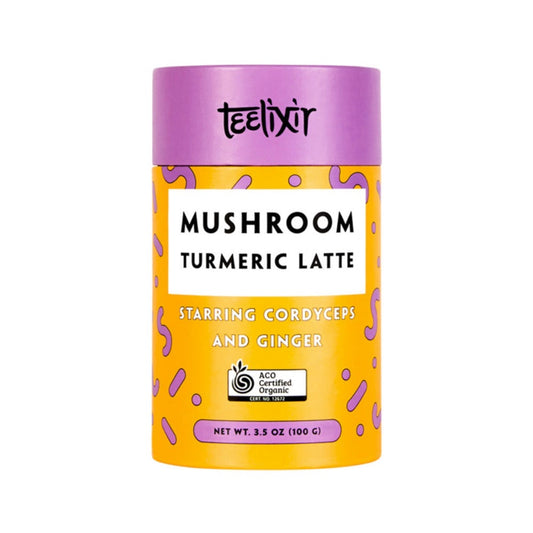 Teelixir Teelixir Organic Mushroom Turmeric Latte (Starring Cordyceps and Ginger) 100g