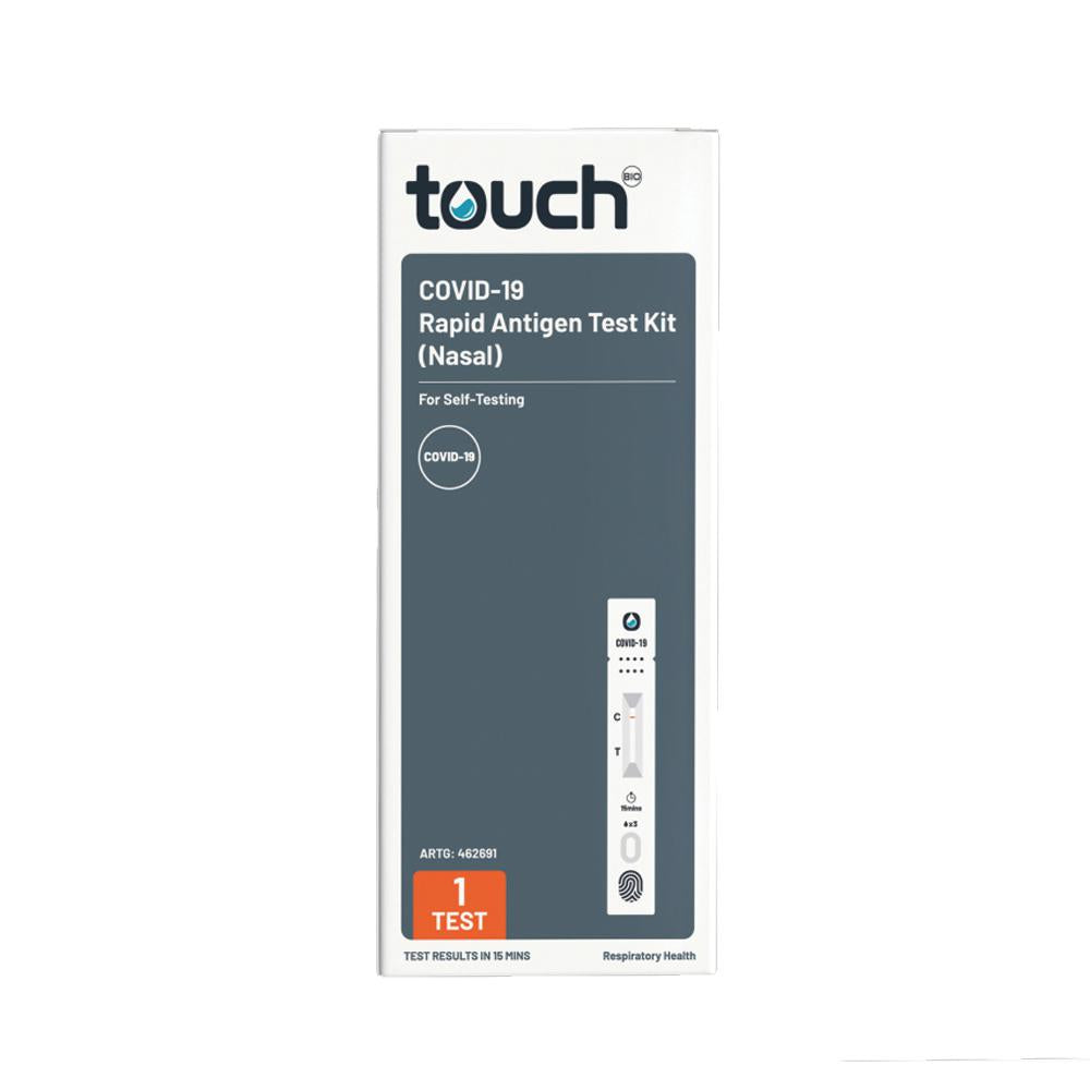 TOUCH BIO SELF TEST KIT - COVID-19 NASAL RAT (NASAL) X 1 TEST