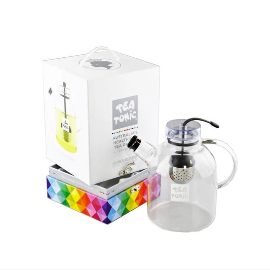 Tea Tonic Tea Tonic Glass Tea Pot Large (6 Cups) 1.5L