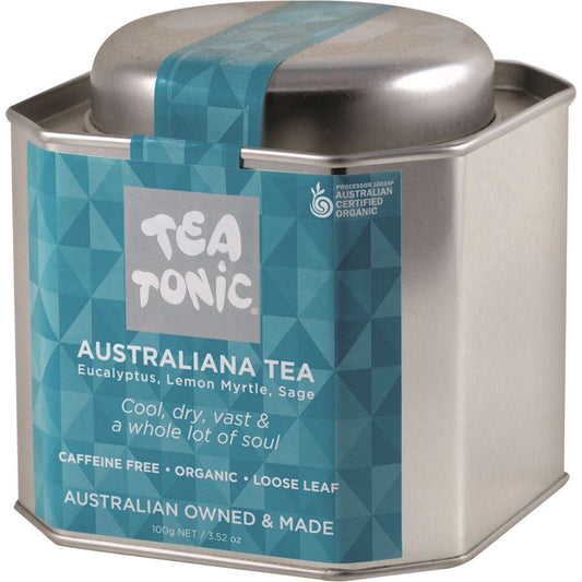 Tea Tonic Tea Tonic Organic Australiana Tea Caddy Tin 100g