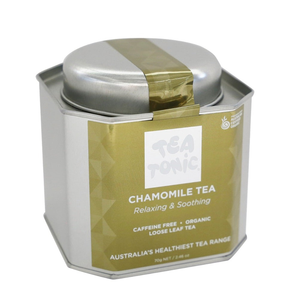 Tea Tonic Tea Tonic Organic Chamomile Tea Caddy Tin 70g