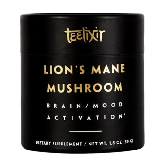 Teelixir Teelixir Organic Lions Mane Mushroom (Brain/Mood Activation) 50g