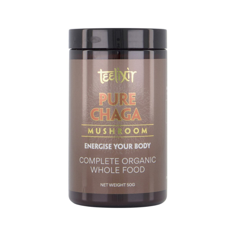 Teelixir Teelixir Organic Pure Chaga Mushroom 50g