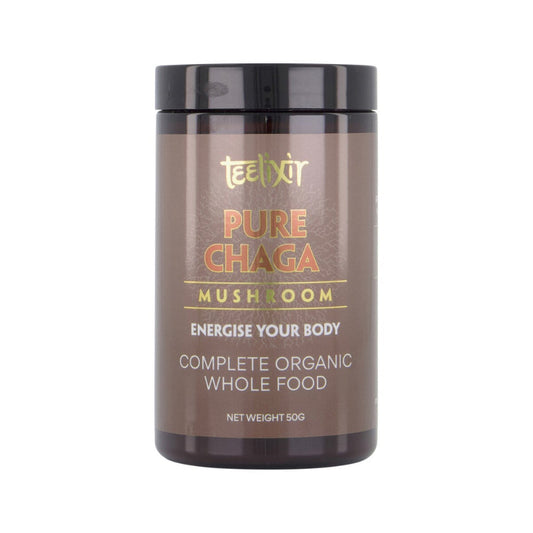 Teelixir Teelixir Organic Pure Chaga Mushroom 50g