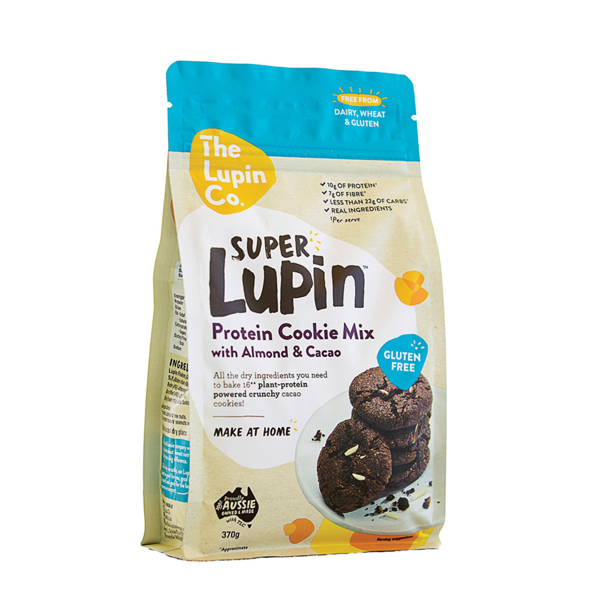 The Lupin Co The Lupin Co. Super Lupin Protein Cookie Mix with Almond & Cacao 370g