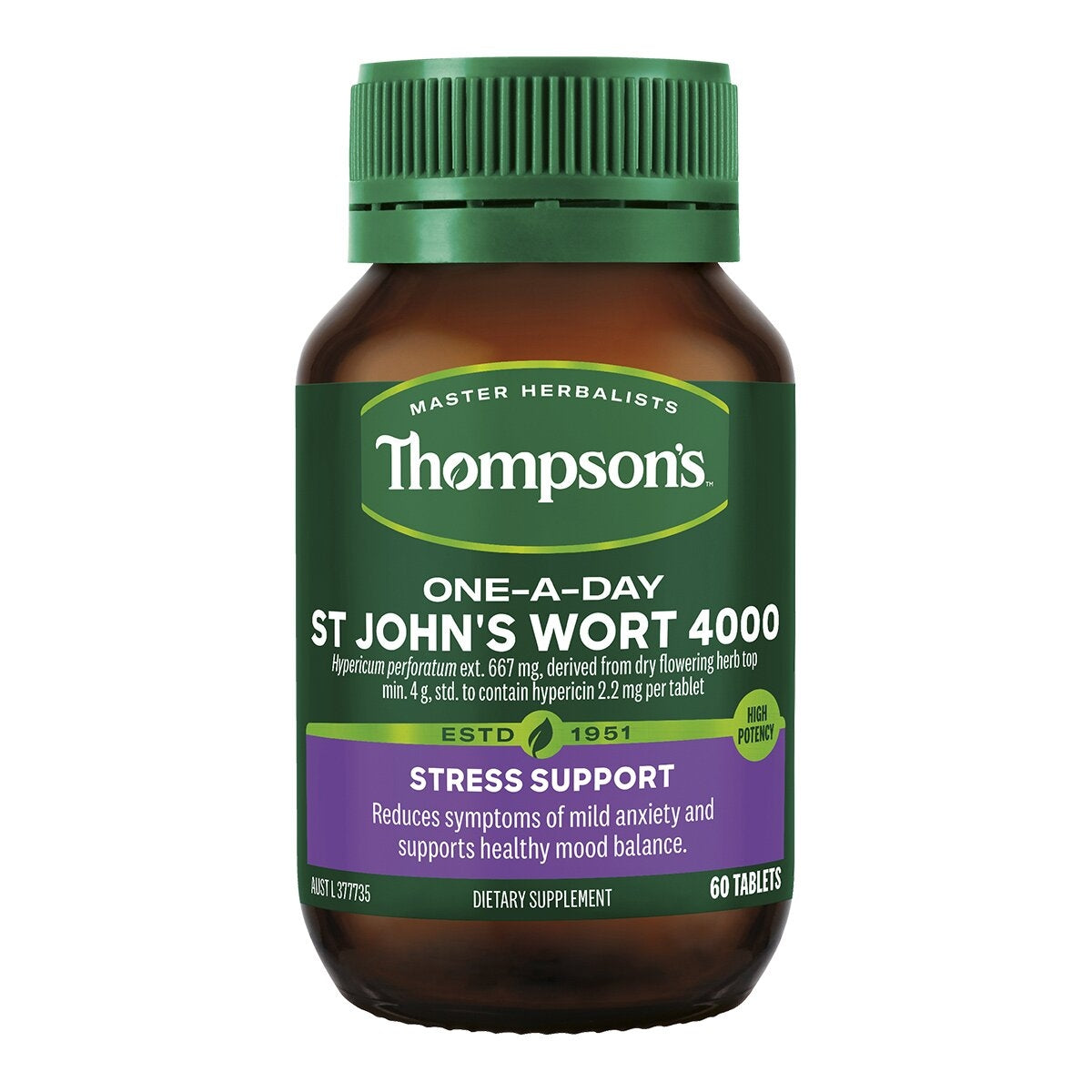 Thompson's One-A-Day St John's Wort 4000mg