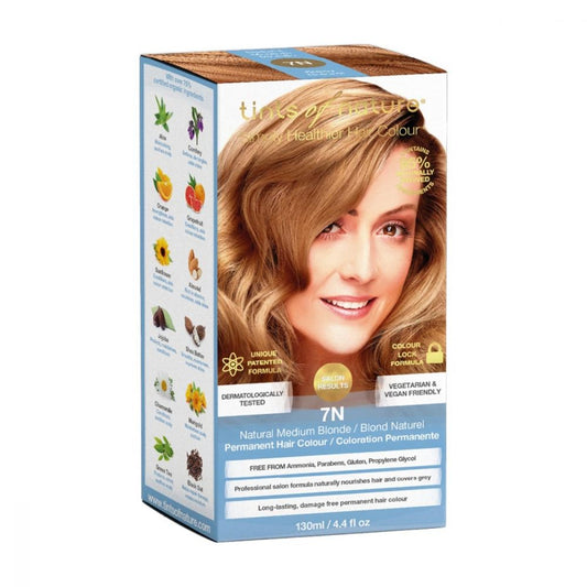Tinits of nature Tints of Nature Permanent Hair Colour 7N (Natural Medium Blonde)