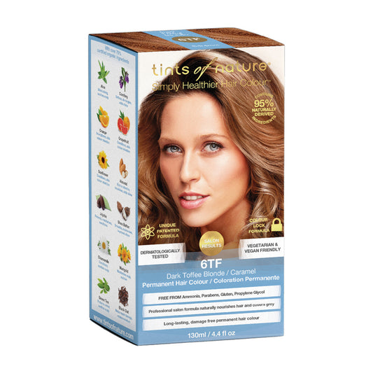 Tinits of nature Tints of Nature Permanent Hair Colour 6TF (Dark Toffee Blonde)