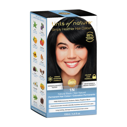 Tinits of nature Tints of Nature Permanent Hair Colour 1N (Natural Black)