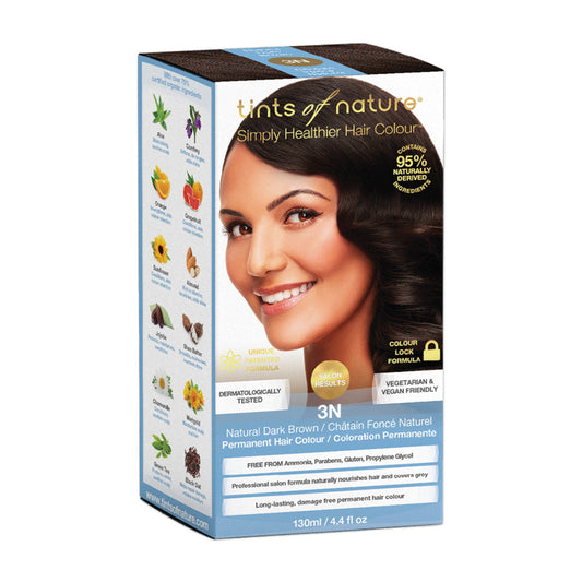 Tinits of nature Tints of Nature Permanent Hair Colour 3N (Natural Dark Brown)