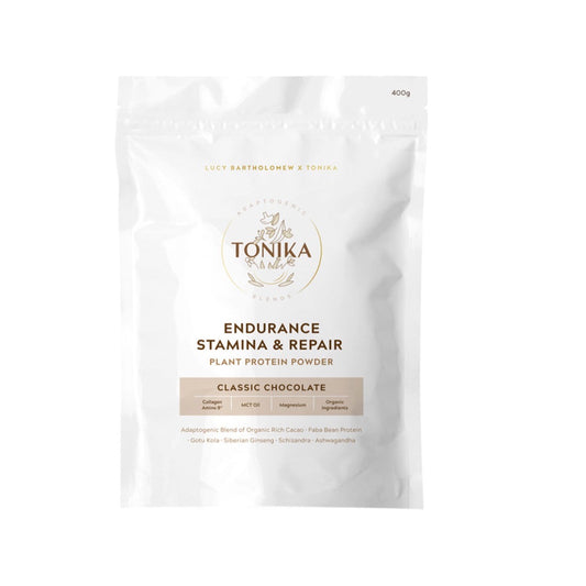 Tonika Tonika Plant Protein Endurance Stamina & Repair Classic Chocolate 400g