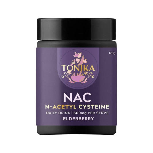Tonika Tonika NAC (N-Acetyl Cysteine) Daily Drink Elderberry 120g
