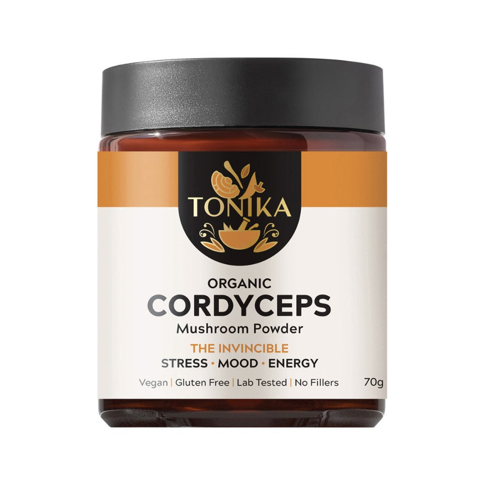 Tonika Tonika 100% Organic Mushroom Powder Cordyceps 70g