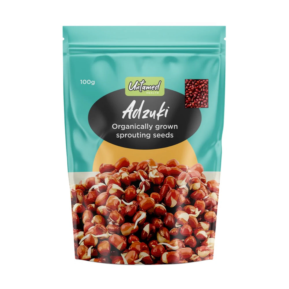 Untamed Health Untamed Health Earth-Friendly Sprouting Seeds Adzuki 100g