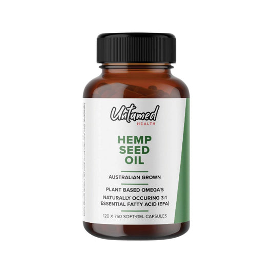 Untamed Health Untamed Health Hemp Seed Oil 120c