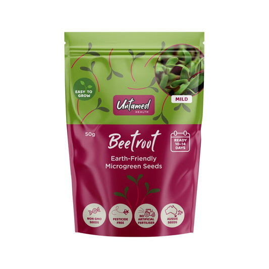 UNTAMED HEALTH MICROGREEN SEEDS ROCKET 50G