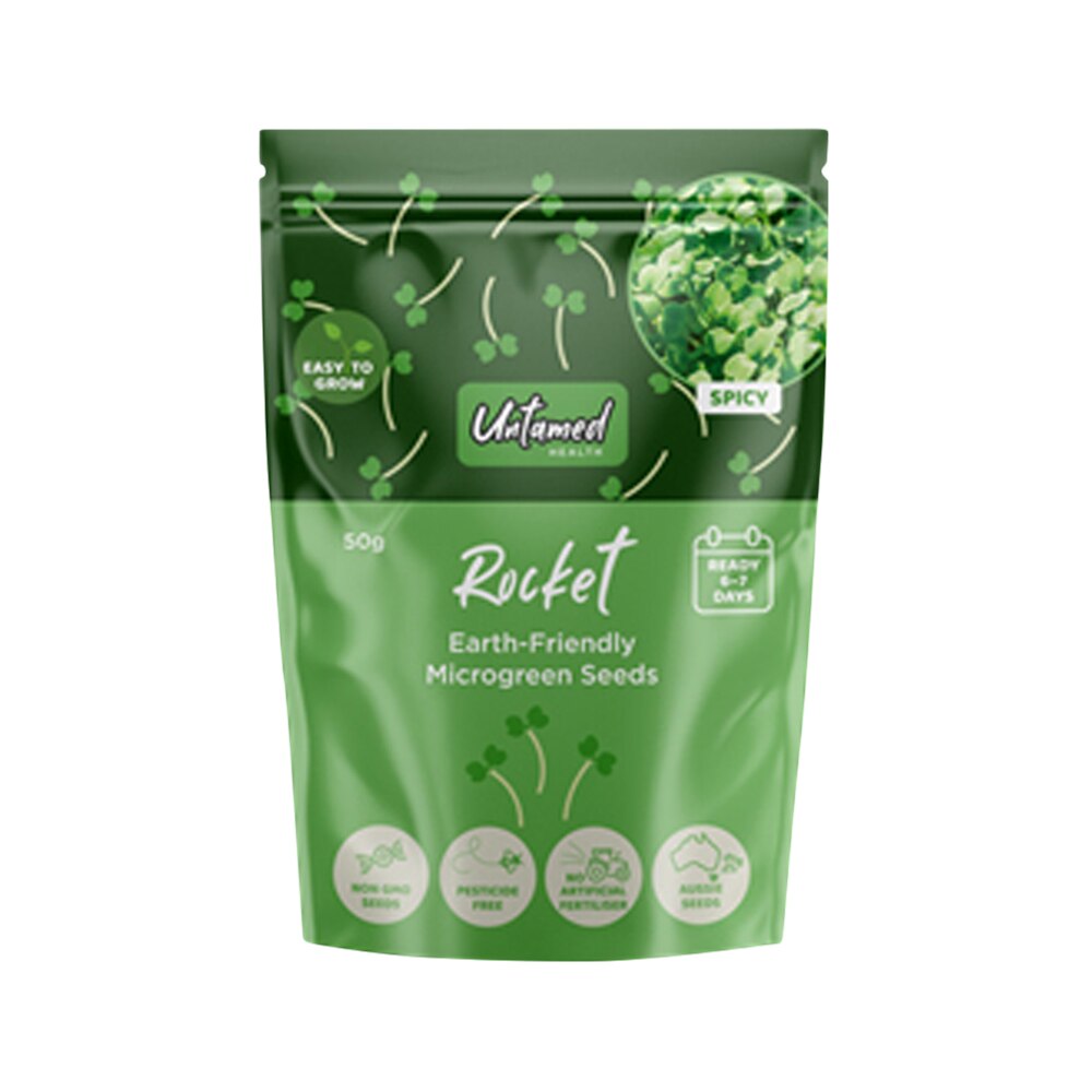 UNTAMED HEALTH MICROGREEN SEEDS RADISH 50G