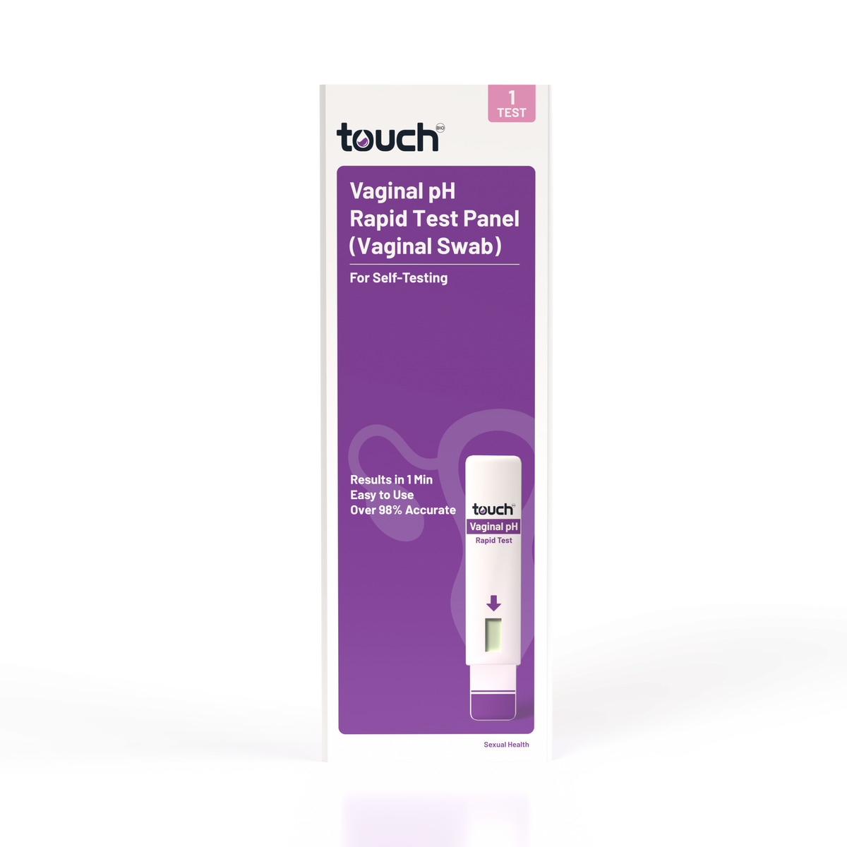 TOUCHBIO VAGINAL PH RAPID TEST SWAB