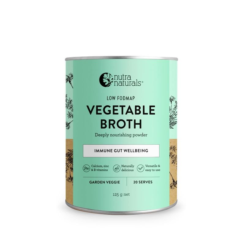 Nutra Naturals Nutra Organics Broth Vegetable Garden Veggie 125g