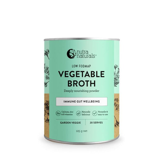 Nutra Naturals Nutra Organics Broth Vegetable Garden Veggie 125g