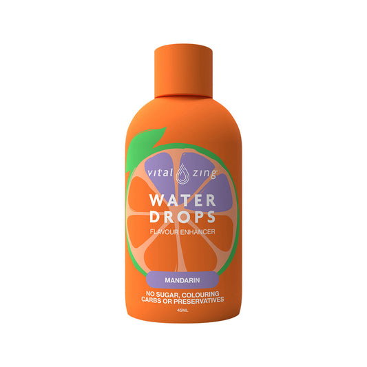 Vital Zing Vital Zing Water Drops (Flavour Enhancer with Stevia) Mandarin 45ml