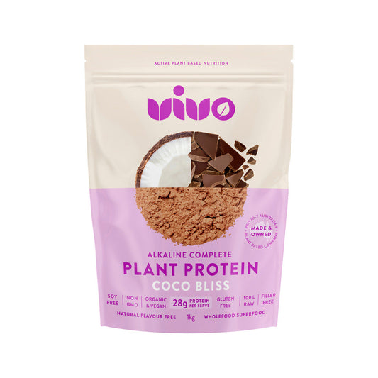 Vivo Vivo Organic Alkaline Complete Plant Protein Coco Bliss 1kg