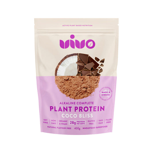 Vivo Vivo Organic Alkaline Complete Plant Protein Coco Bliss 400g