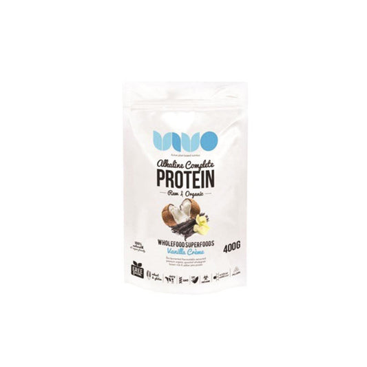 Vivo Vivo Organic Alkaline Complete Plant Protein Vanilla Creme 400g