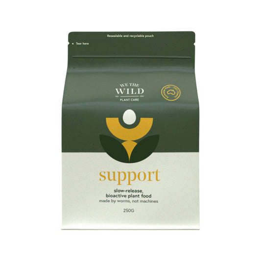 We The Wild We The Wild Plant Care Organic Support (Slow-Release Bio-Active Plant Food) 250g
