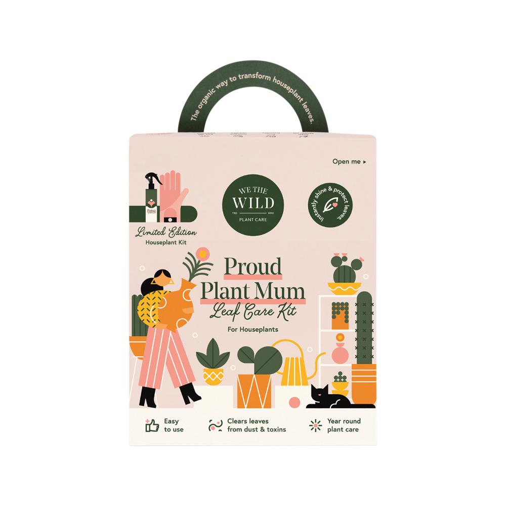 WE THE WILD PLANT CARE PROUD PLANT MUM LEAF CARE KIT