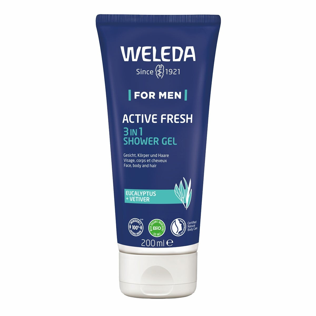 Weleda Men Active Fresh 3 In 1 Shower Gel
