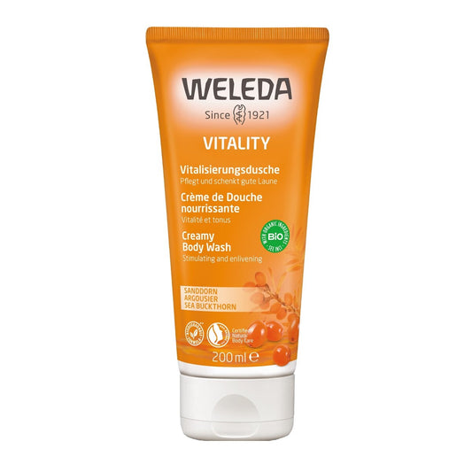 Weleda Sea Buckthorn Creamy Body Wash Vitality