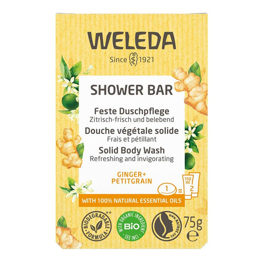 Weleda Shower Bar Ginger + Petitgrain