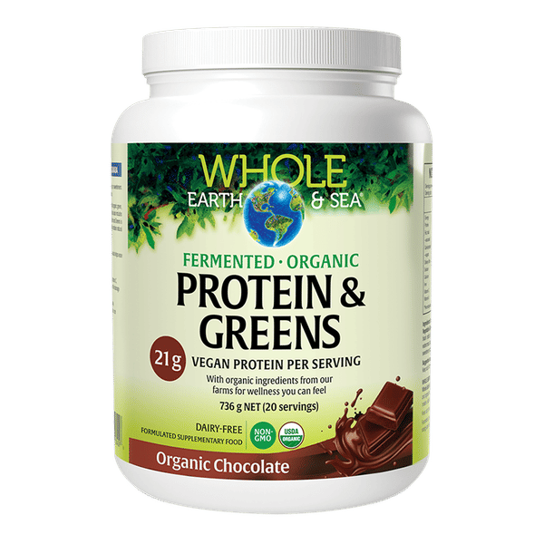 Whole Earth & Sea Protein & Greens 736 g Chocolate