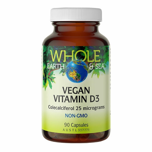 Whole Earth & Sea Vegan Vitamin D3 90 caps