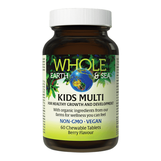 Whole Earth & Sea Kids Multi 60 tabs Berry