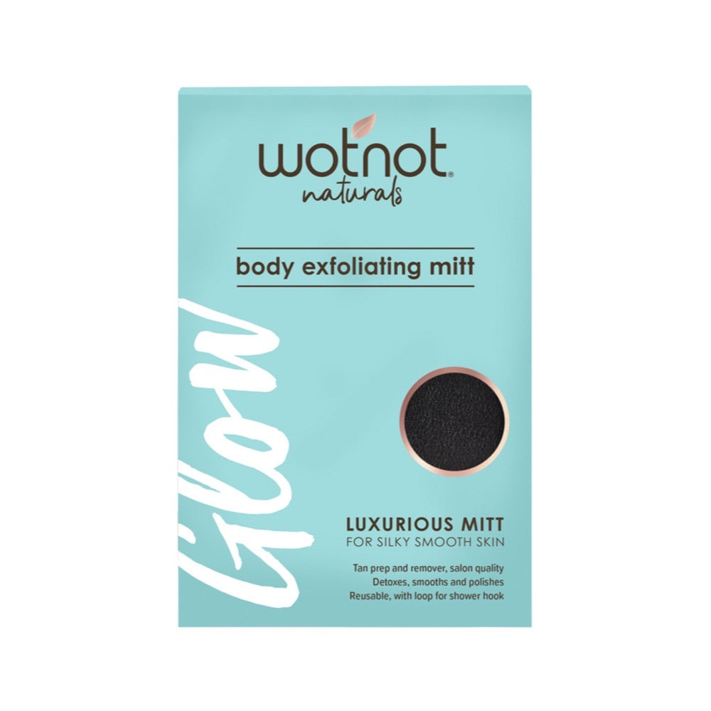 Wotnot Naturals Wotnot Naturals Glow Body Exfoliating Mitt (Luxurious Mitt for Silky Smooth Skin)