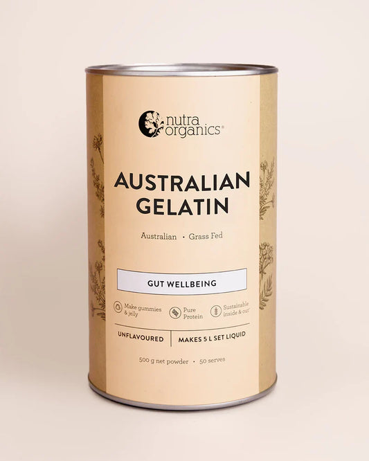 Nutra Naturals Nutra Organics Natural Gelatin Unflavoured 500g