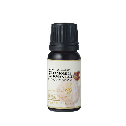 Ausganica Ausganica Organic Essential Oil Dilution Chamomile German Blue 3% in Jojoba 10ml